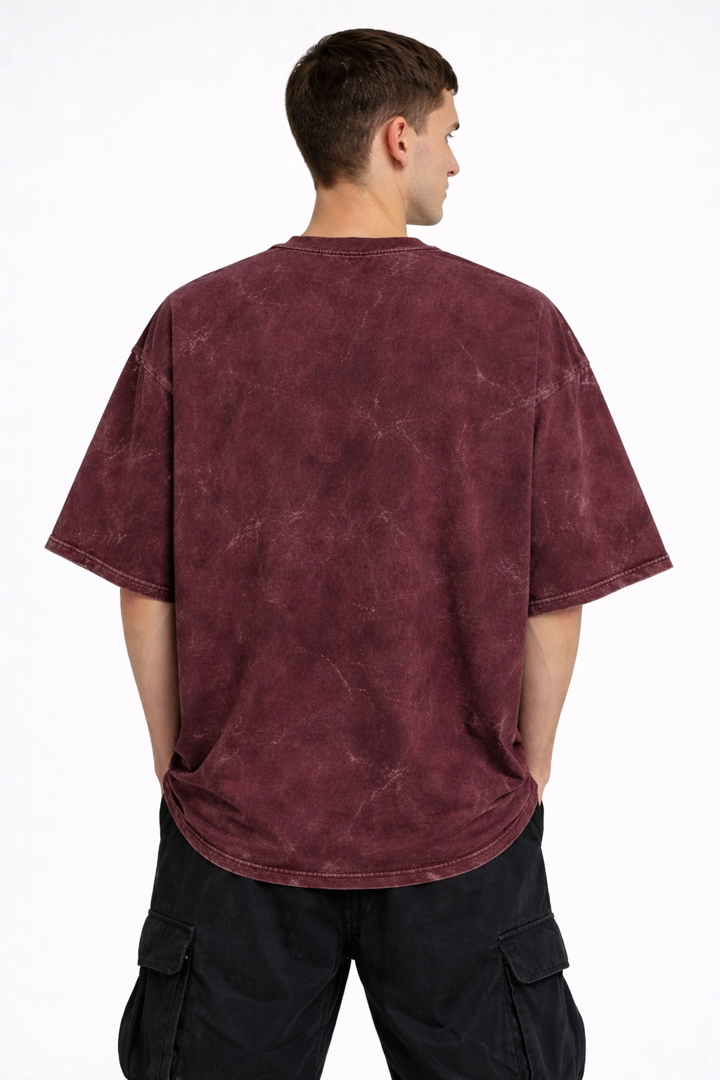 Posterize Acid Washed Oversized Tee