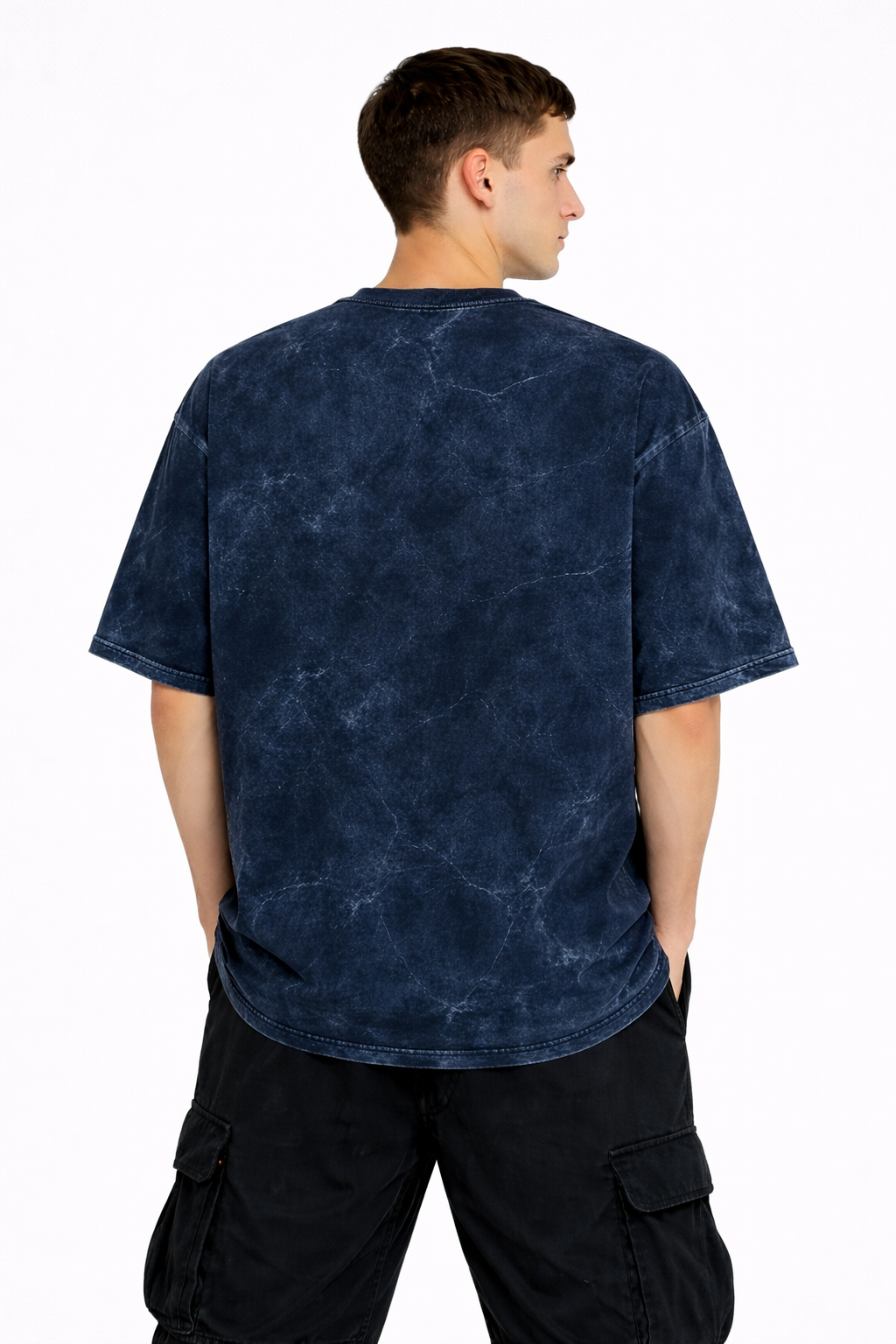 Posterize Acid Washed Oversized Tee